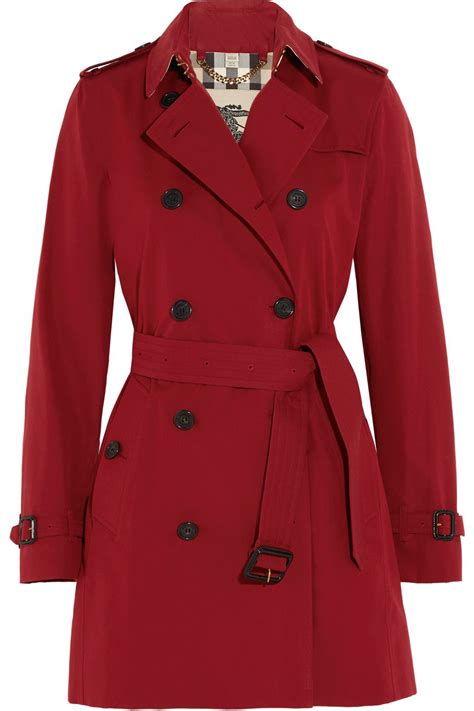 burberry military red coat|is burberry trench coat waterproof.